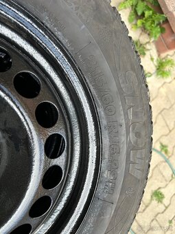 R16 Zimné pneu + plechové disky na Opel - 2