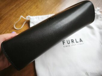 Malá čierna kožená kabelka zn. Furla - 2