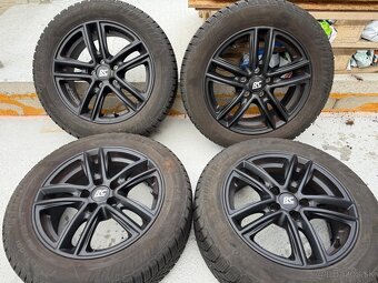 Predám zimné pneumatiky 185/60 r15 na nových RC diskoch - 2