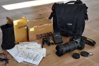 Nikon d3200 s VR AF 18-105 + brasna - nafotene 9 tisic.snim. - 2