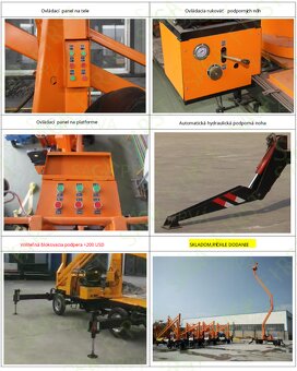 Kĺbová pracovná plošina SPBL14.5 Maximálna flexibilita vo vý - 2