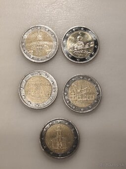 Ponúkam pamätné 2€ mince na výmenu - 2