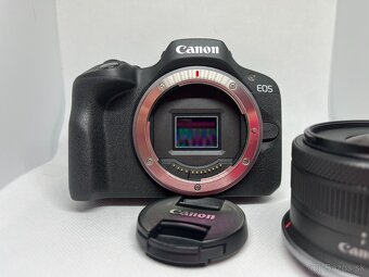 Canon R100 + Canon RF-S 18-45mm - shutter count 21XX - 2