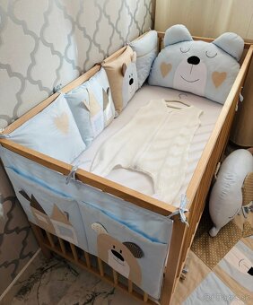 Vankúšikový mantinel do detskej postieľky - 2