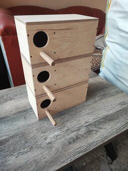 Búdka, búdky, pre papagáje - 2