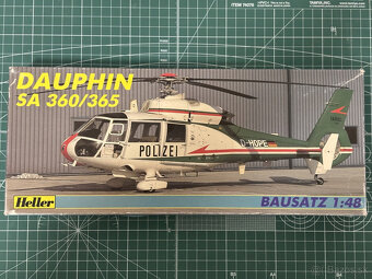 Plastikové modely vrtuľníkou 1:48 a 1:72 - 2