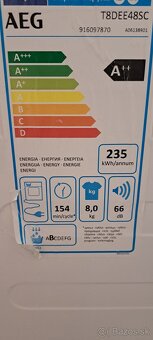 Predam na nahradne diely - sušička AEG - 2