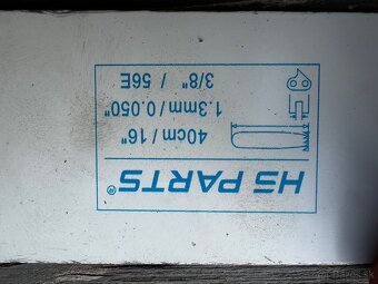 Lišta a reťaz na motorovú pílu - 2