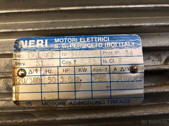 Predám elektromotor 400V/ 2800 ot , 3 kW - 2