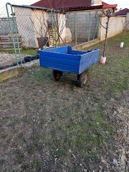 Vlečka za malotraktor - 2