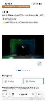 Philips led tv s ambientnym osvetlením - 2