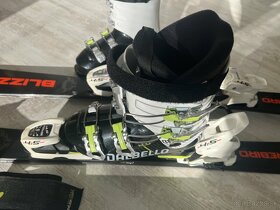 Detský lyžiarsky set lyže lyžiarky paličky 6R - 2