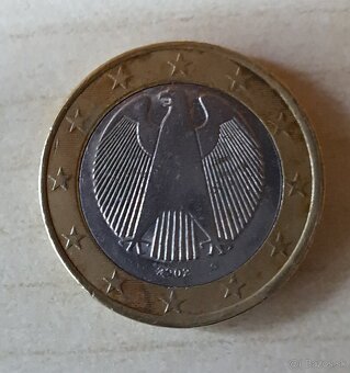 1 eurova minca obehova - 2