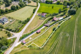 STAVEBNÝ POZEMOK – 1633 m² - len pár minút od Trenčína - 2