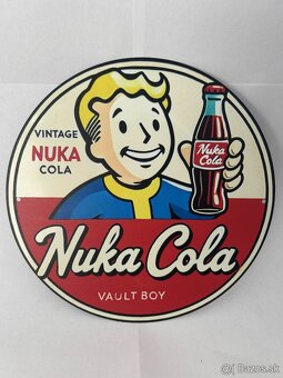 Plechová ceduľka do garáže - Nuka Cola - 2