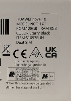 Predám Huawei nova 10 kompletné balenie - 2