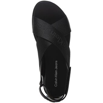 CALVIN KLEIN JEANS Zabky A13266 - Cierna velkost 36 - 2