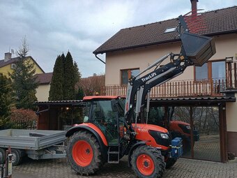 Kubota M 4072 + čelný nakladač - 2