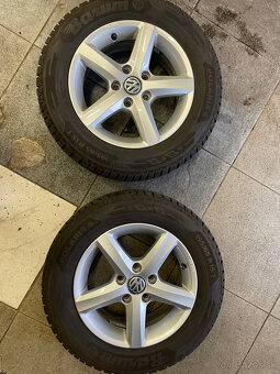 Alu kolesa VW, ŠKODA, SEAT, AUDI (5x112) 195/65 R15 Barum - 2