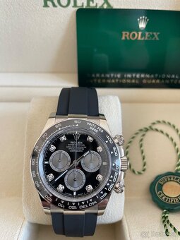 Rolex daytona white gold diamanted - 2
