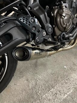 Športový  Nerezový  ladený univerzálny moto výfuk SCProject - 2