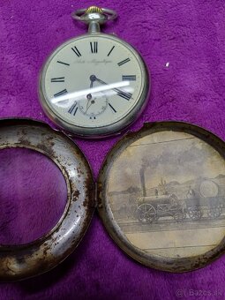 Predám starozitne vreckové hodinky - 2