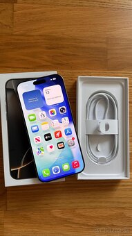 Apple iPhone 16 Pro Max 256GB 90% Batéria Top Stav - 2