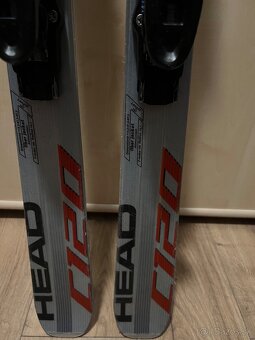 Predám lyže Head fiber jacket c120 163cm - 2