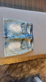 Dámska rifľová sukňa - 2