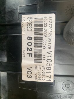 Budíky leon 2 IMO sada - 2