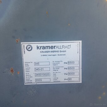 celny nakladač KRAMER 880 - 2
