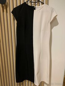 Čierno-biele šaty - 2