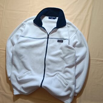 Polo Ralph Lauren sport biela flísová mikina XL - 2