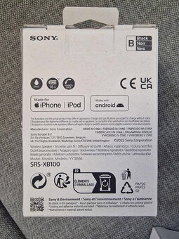 Sony SRS-XB100 -prenosný reproduktor nový nepoužívaný - 2