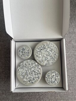 Blomus Ponto sada vešiakov terrazzo - NOVÉ - 2