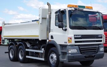 9251 - DAF CF 85.410 - 6x4 - Sklápěč S2 + Bordmatik – EURO 5 - 2