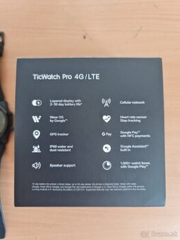 Ticwatch pro 4G/LTE Black - 2