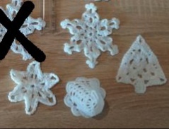 Vianoční škriatkovia,anjelikovia,háčkované ozdoby,pohľadnice - 2