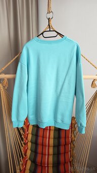 Dámska modrá mikina XL -XXL - 2