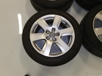 VW Caddy disky 5x112 17 a pneu 5mm - 2