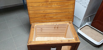 Zateplený domček pre mačku, alebo malého psíka - 2