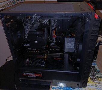 Predám kvalitný herný budget PC, tichý a výkonný. - 2