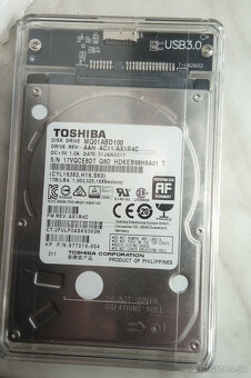 externý 500GB HDD disk USB3 - 2