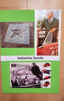 Sobieslaw Zasada rallye originální autogram - 2