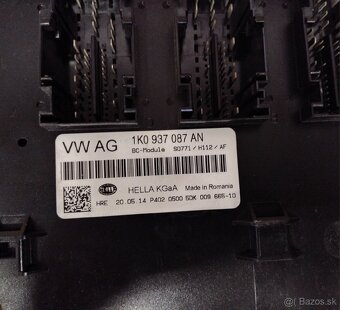 RJ komfortu - BCM modul Škoda, VW - 2
