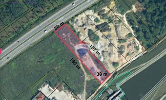 Predaj priemyselného /skladového pozemku priamo pri diaľnici - 2