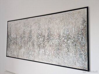 Abstraktný obraz štrukturovaný 140x70 T - 2