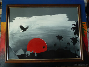 Vlastnoručne maľovaný obraz - 2
