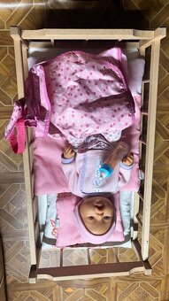 baby born babika+postielka - 2