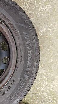 Predám letné pneumatiky na diskoch pre Opel Corsa C, 155/80 - 2